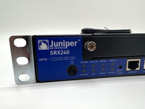 Juniper SRX240 16 Port Services Gateway Firewall w/ Power Cord - Picture 3 of 8