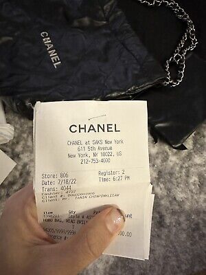 Authentic Small CHANEL 22 Hobo bag