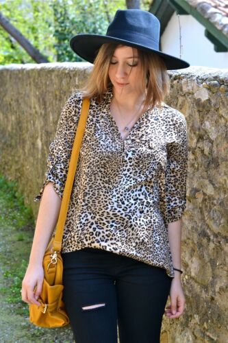 NEW Zara LEOPARD ANIMAL PRINT LOOSE BLOUSE TOP SHIRT Size XS S L- SOLD-OUT | eBay NEW Zara LEOPARD ANIMAL PRINT LOOSE BLOUSE TOP SHIRT Size XS S L- SOLD-OUT | eBay