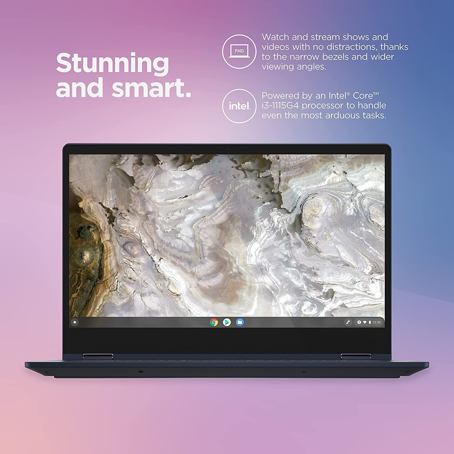 Lenovo IdeaPad Flex 5i 2-in-1 Chromebook Laptop (Core i3 1115G4/8GB/256GB/Touch) - Picture 6 of 7