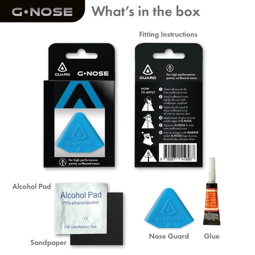 GUARD G.NOSE Surfboard Nose Cone Protector - BEST ON THE MARKET! - Picture 26 of 46