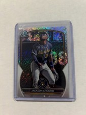 2023 Bowman Chrome Jackson Chourio Shimmer Refractor Prospect #BCP-246 Brewers