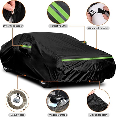 Telo Copriauto Impermeabile Personalizzato per Jaguar XK/XK8/XKR 1996-2014, All Weather Outdoo - Foto 2 di 7