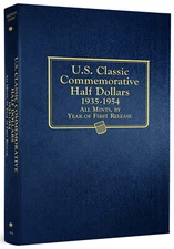 Whitman Album 4934 US Commemorative Half Dollar $ 1935-1954 Vol 2  Book  50 cent