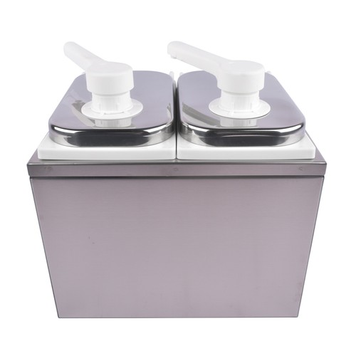 2-10L Ketchup Dispenser Sauce Pump Condiment Dispensing Container for Kitchen - Picture 26 of 70