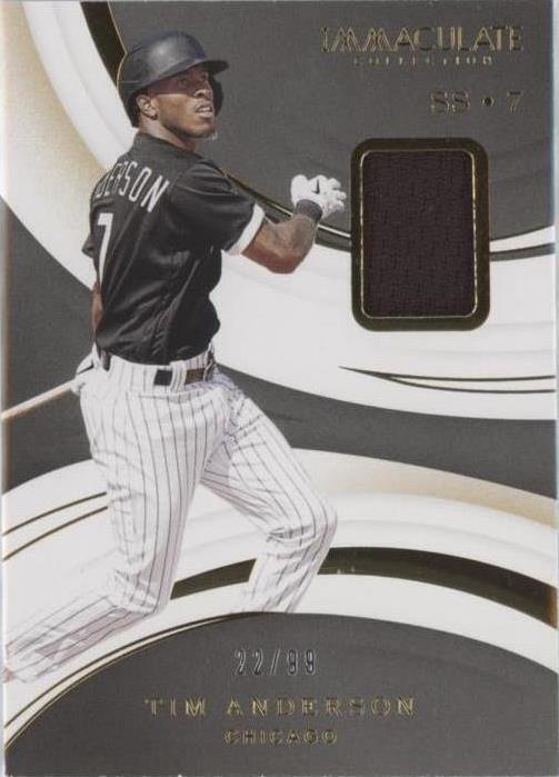 2020 Panini Immaculate Collection - Tim Anderson #33 - 1 of 1