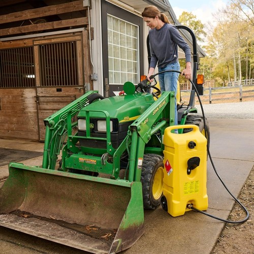 Scepter Portable Diesel Fuel Tank, Gas Storage Caddy with Pump & Hose, 14 Gallon - Picture 8 of 8