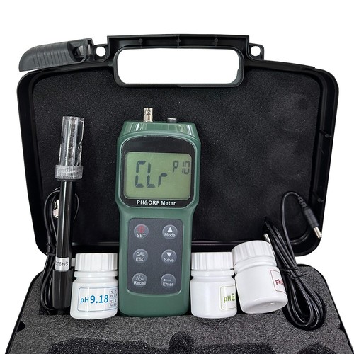 Portable PH Meter Tester Digital Temperature Meter with Calibration Solution - Picture 11 of 13