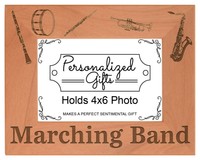 Marching Band Gift School Band Mom Or Dad Natural Wood Engraved 4x6 Landscape Marching Band Gift School Band Mom Or Dad Natural Wood Engraved 4x6 Landscape