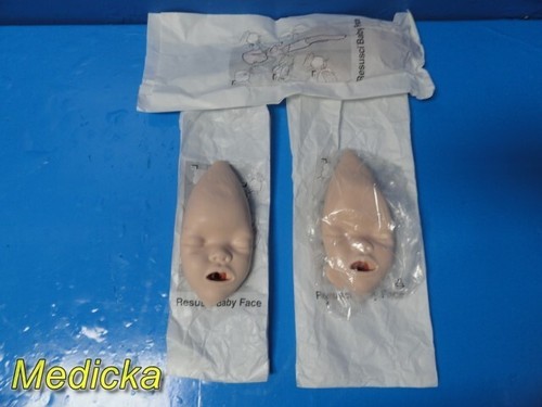 Laerdal Resusci Anne/Baby Accessories Lot – Faces, Bulb Pumps, Airway Set ~37328 - Picture 11 of 18