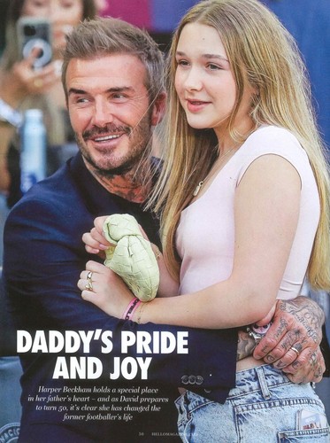 HELLO! Magazine: Harper & David Beckham Cover, Princess Kate, Katy Perry 28.4.25 - Picture 3 of 3