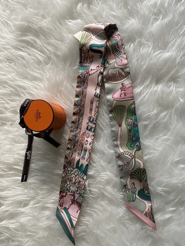 Hermes Exposition Universelle Twilly Rose Poudre - Bild 4 von 5