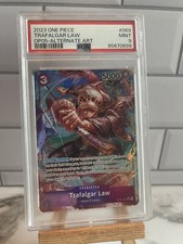 2023 TRAFALGAR LAW OP05-069 SR ONE PIECE AWAKENING OF THE NEW ERA ALT ART PSA 9