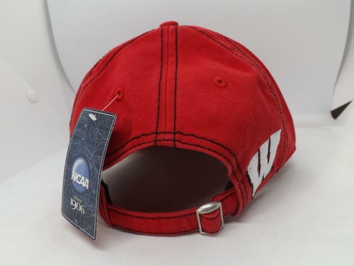 University of Wisconsin Badgers Mens Adjustable Size Hat - Picture 3 of 4