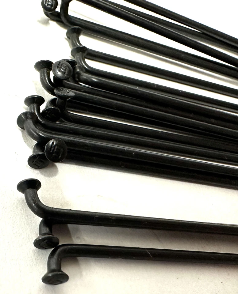 DT SWISS Champion Round Black Spokes Black J-bend 2.0 mm 276mm 100/Count Bulk - Image 3 of 4