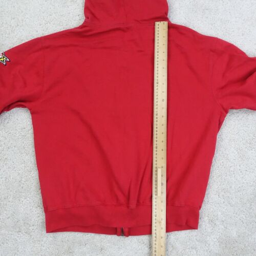 Maryland University Hoodie Mens Extra Large Zip Up USA Vintage College 90s - Picture 10 of 11