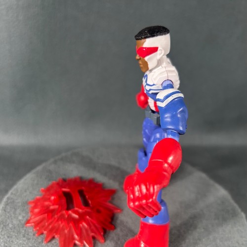 Marvel Bend And Flex Avengers Captain America Bendable Figure Hasbro - Picture 16 of 19