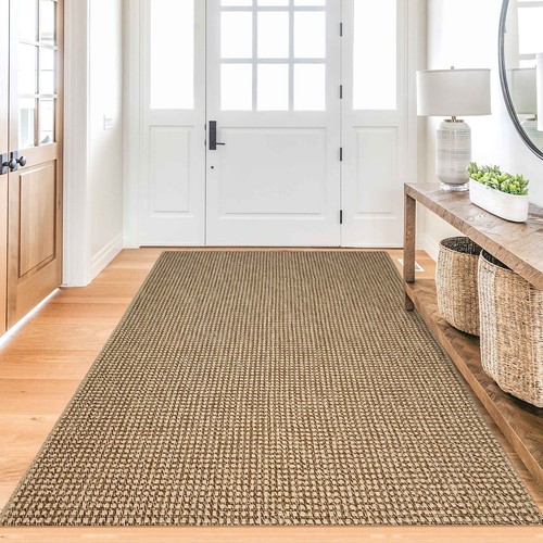 KOZYFLY 4x6 ft Washable Area Rugs for Bedroom Living Room Cotton Floor Carpet - Picture 8 of 8