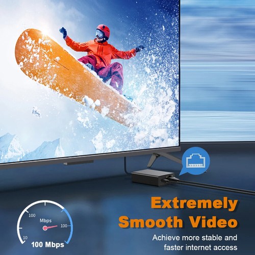 For Amazon Fire Stick 4k Ethernet Adapter Firestick Fire Stick Lite UK Stock - Picture 6 of 7