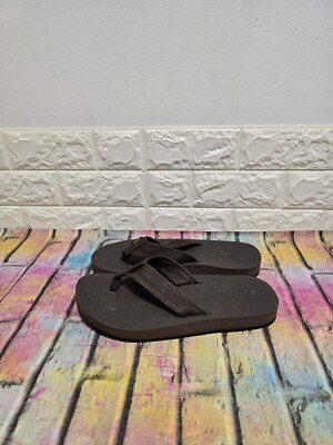 Teva Re Flip Flops Leder UK 8 (EU 42) Herren UVP 45£ Schokobraun