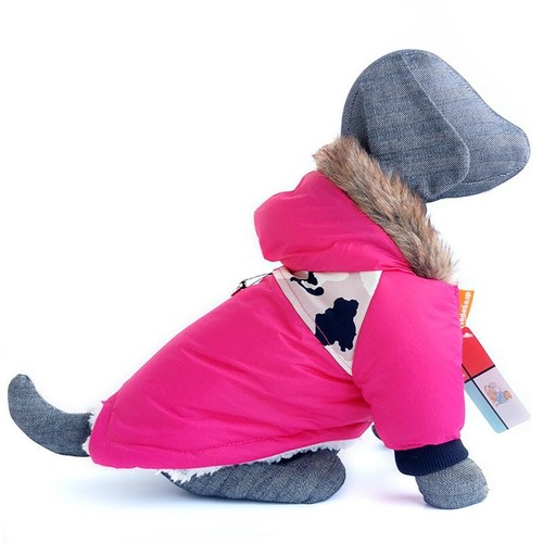 Winter Pet Dog Clothes Warm French Bulldog Outfit Coat Waterproof Jacket - Picture 4 of 18