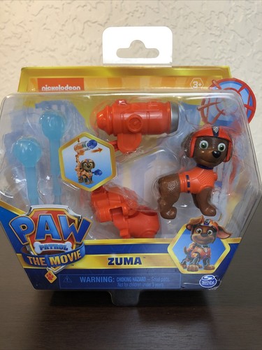ZUMA Paw Patrol The Movie Zuma Acton Figure Nickelodeon Spin Master New - Picture 8 of 8