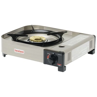 Iwatani 35FW Single-Burner Butane Portable Cooktop Indoor