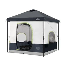 KAMPKEEPER 6 Person Camping Tent, 10x10 Pop Up Canopy Tent with Camping Inner...