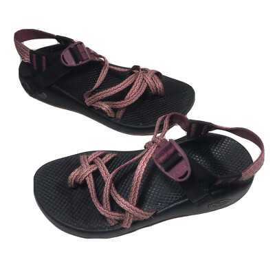 Chaco Z2 Classic Women's Sandals Maroon Pink Adjustable Hiking Comfort  Support