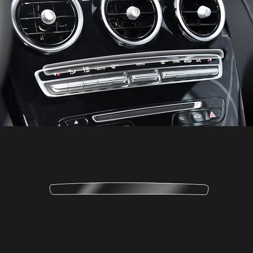 For Mercedes-Benz C E GLC Class Car Inner Center Control Panel TPU Protector - Picture 12 of 12