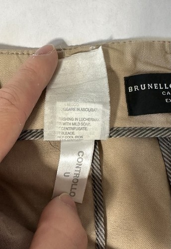 Brunello Cucinelli Women’s Dress Pants in Beige / Tan US Size 4 (IT 40) - Picture 12 of 24
