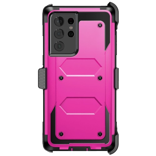 For Samsung S21 FE Ultra S21+ Shockproof Case Cover Belt Clip & Screen Protector - Picture 33 of 54