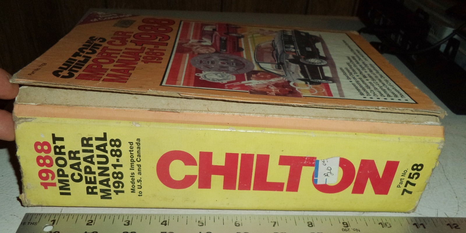 Chilton's IMPORT Car Repair Manual Hardcover Edition 1981-1988 Part No. 7758 | eBay