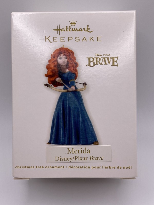 Hallmark Keepsake 2012 MERIDA Brave Disney Pixar Princess- READ