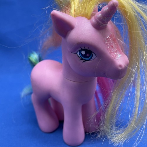 My Little Pony Rareza 3D Corazón Cinta Símbolo Unicornio Pony 2006 G3 Hasbro - Imagen 7 de 10