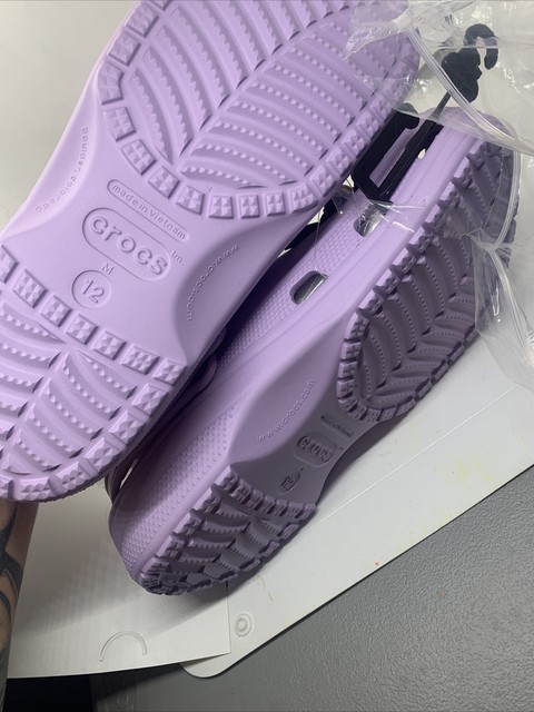 crocs x justin bieber x drew lavender