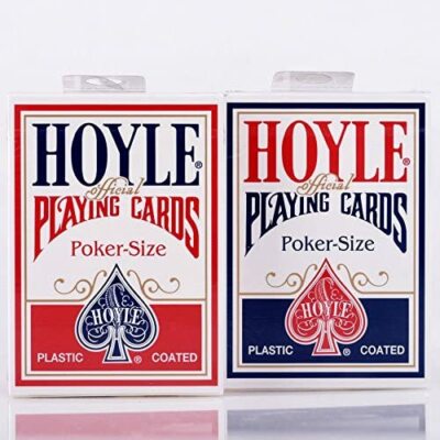 Hoyle  Standard Index Playing Cards - 6-Decks (3-Red, 3-Blue), *NEW*