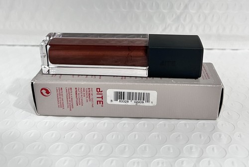 Bite Beauty French Press Lip Gloss In French Press NIB Full Size (Dark Brown) - Picture 4 of 4