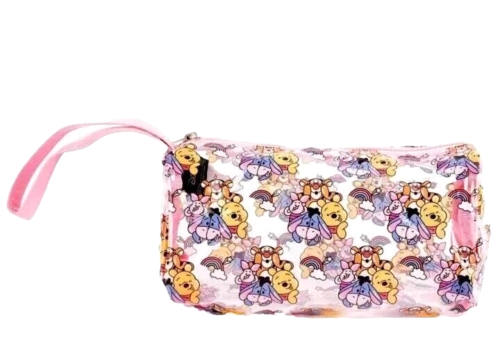 WINNIE THE POOH EEYORE BAG MAKEUP TOILETRIES PENCIL CASE ANYTHING DISNEY RARE - Picture 2 of 10