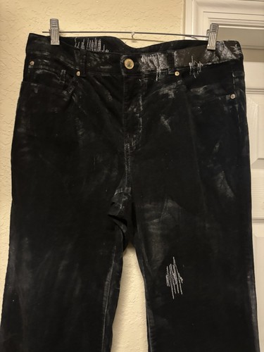 waxed corduroy flares by me - Picture 4 of 8