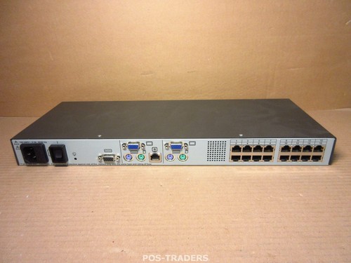 HP EO1013 CAT5 16 port KVM Server Console Switch 396631-001 EXCL CABLES - 第 1/2 張圖片