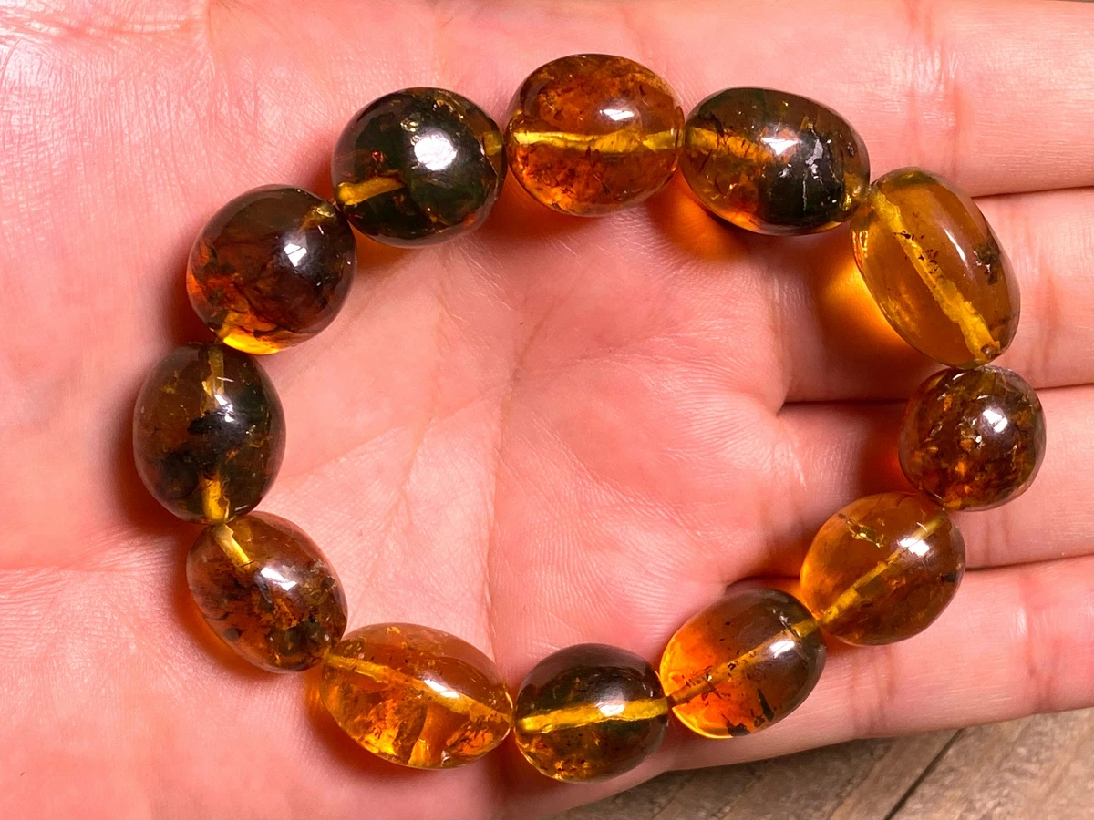 Amber crystal bracelet deals
