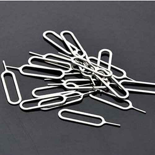10x Sim Card Tray Ejector Pin Key iPhones/iPads Sim Card Eject Tool Samsung - Picture 2 of 8