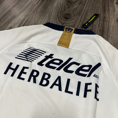 NIKE PUMAS UNAM HEIMTRIKOT JUGEND SMALL 2018/19 - WEISS/GOLD - Bild 9 von 15
