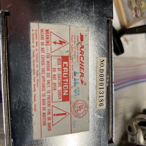 Vintage Archer UHF/VHF/FM  Amplifier Model 15-1113 117 VAC 60hz 3.6w - Picture 4 of 4
