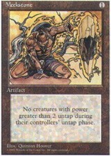 MTG Meekstone, Heavy Play, English Alternate Fourth Edition 4th