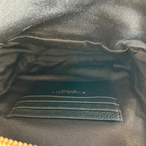 Dylan Kain "Lula" Black Leather Mini Backpack with Two Sets of Straps - Picture 7 of 7