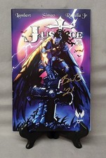 Justice 2 Comic Book Signed By Brian "Bats" J Lambert VG/EX