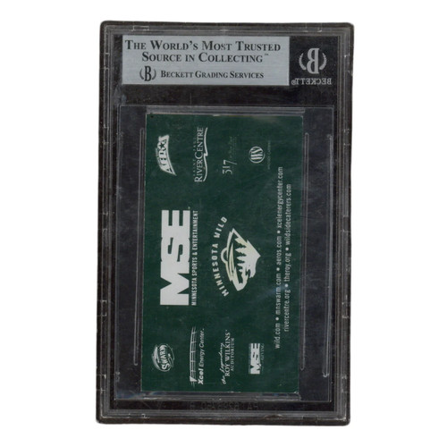 Craig Leipold Autographed Signed Minnesota Wild Business Card Beckett - Picture 2 of 2