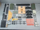 GI Joe Mobile Command Center Parts & Accessory Lot w/ Steam Roller 1987 Vintage